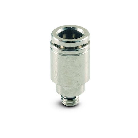 #6512 4-M7-M, Male Connector Micro Fitting, 4MM Tube X M7 Thread